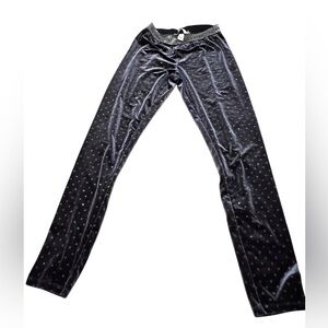 Victoria’s Secret Blue Velour Lounge Pants Sz S